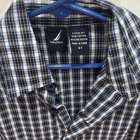 😍Nautica button down for toddler - Picture 2 of 3